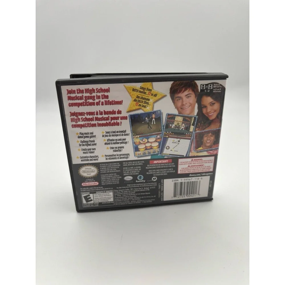 High School Musical: Makin' the‎ Cut! Nintendo DS Game - Tested/Works